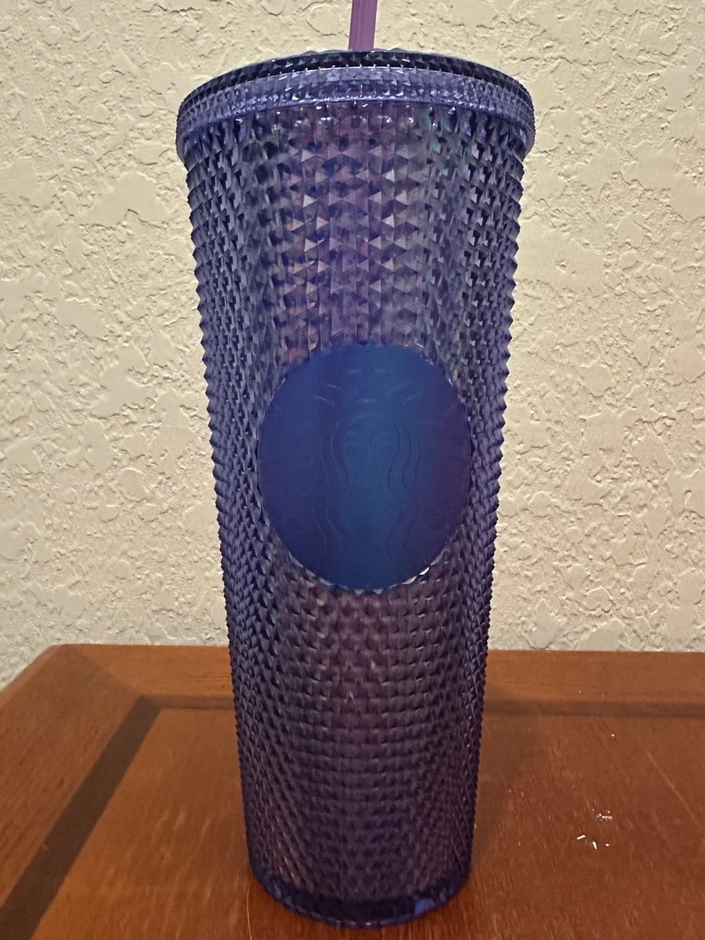 Starbucks Walt Disney World 50th Anniversary Purple Studded Tumbler 24oz Cup
